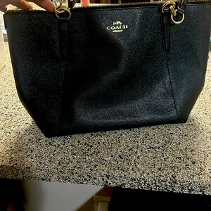 Coach purse sold black brand new used maybe once